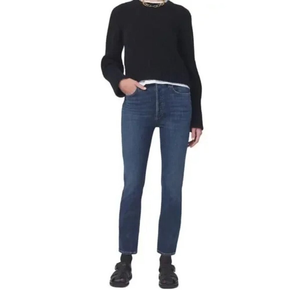 New Citizens of Humanity Women's Jolene High Rise Slim Undercurrent Jeans P4640